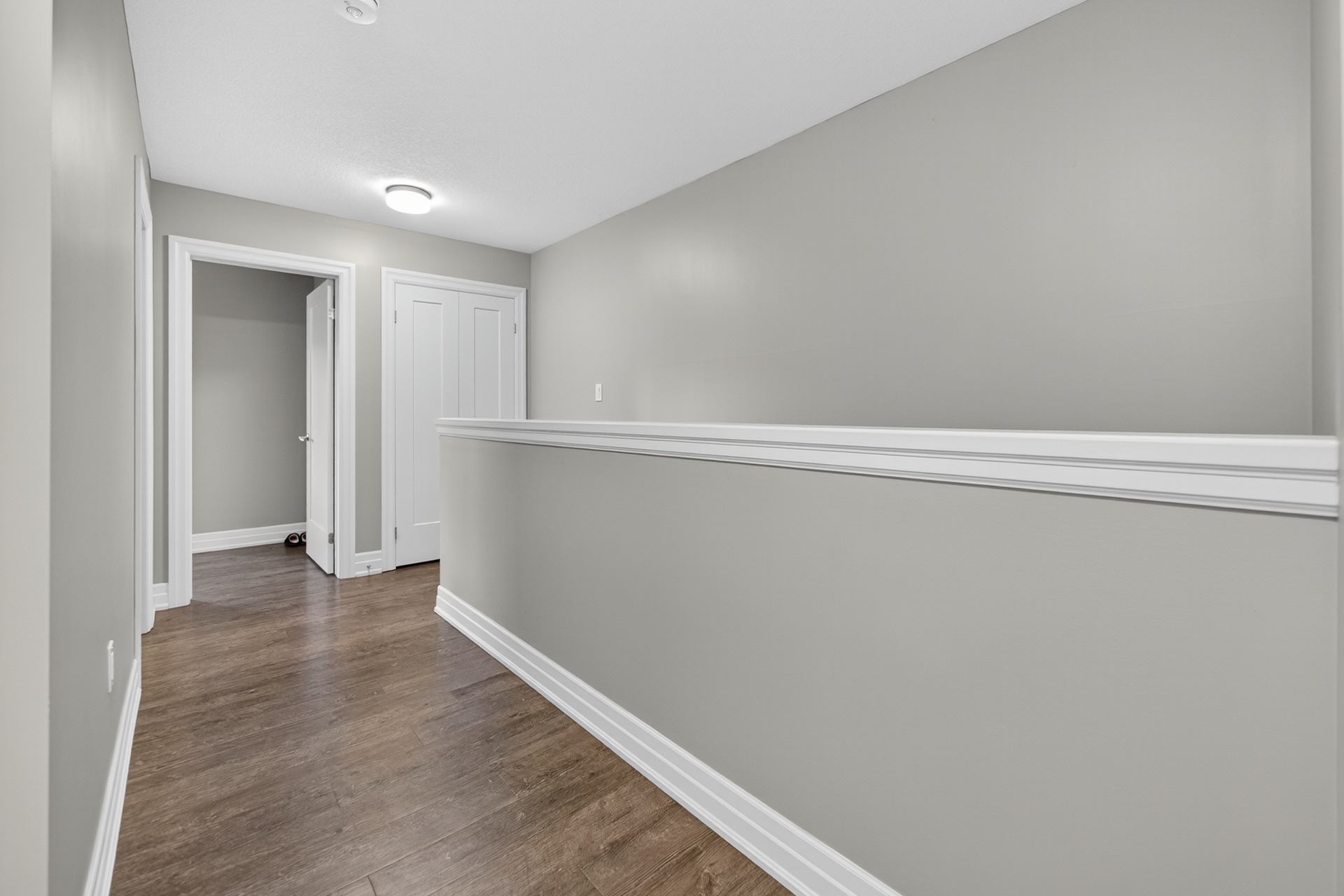 Basement storage and utility area