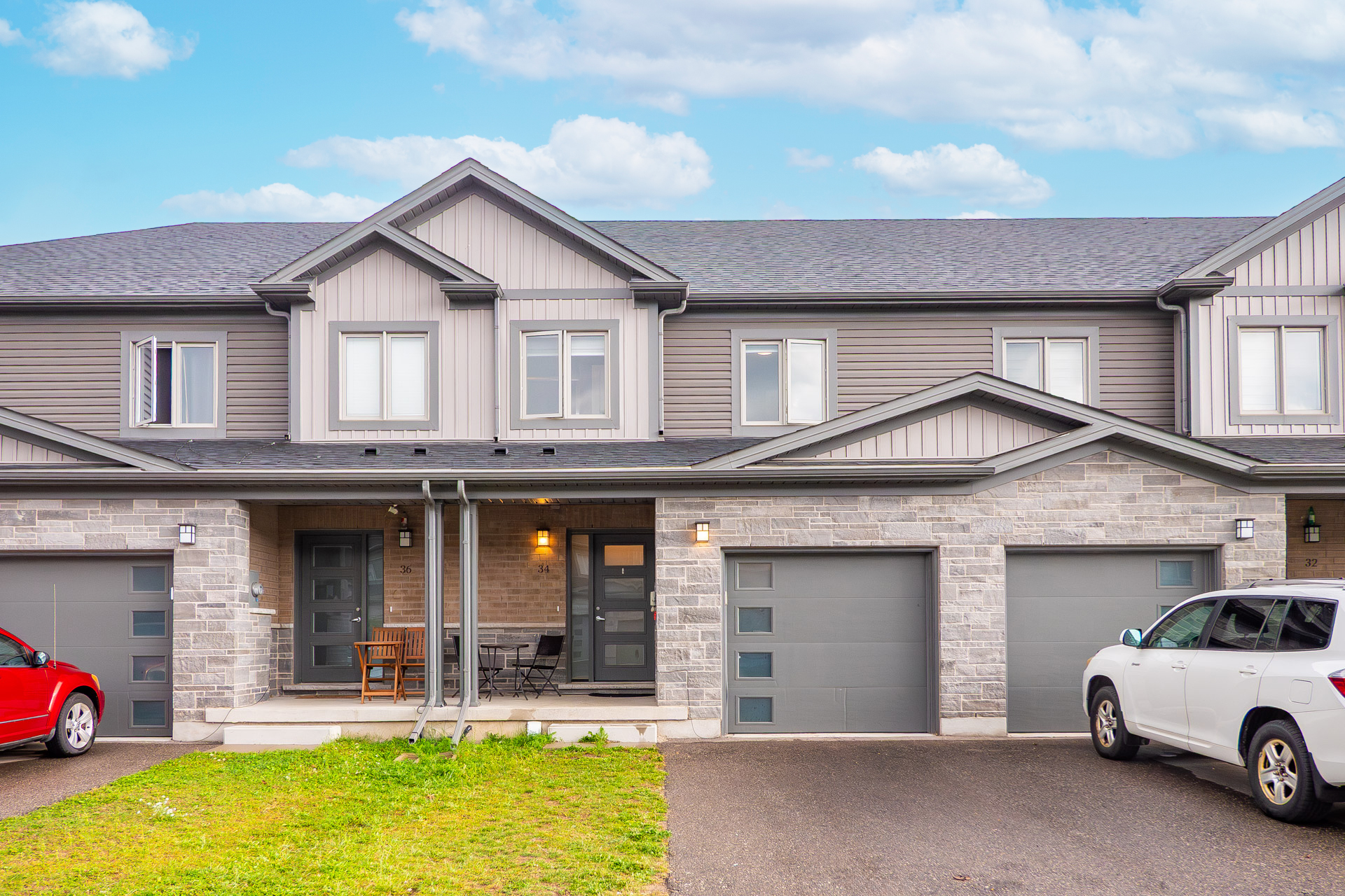 Living room with natural light